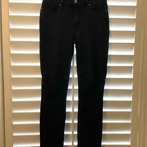 PAIGE Women's Dark Blue Skinny Jeans
